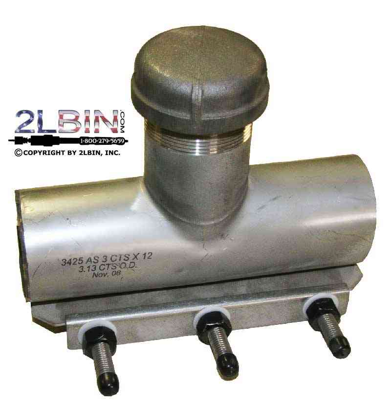 Linestop saddles for copper, PVC and steel pipeline and mains