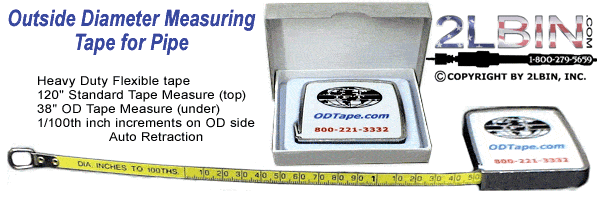 Outside Diameter measuring tape for pipe