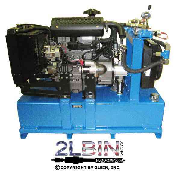 13 Horse Power Hydraulic Power Pack Unit