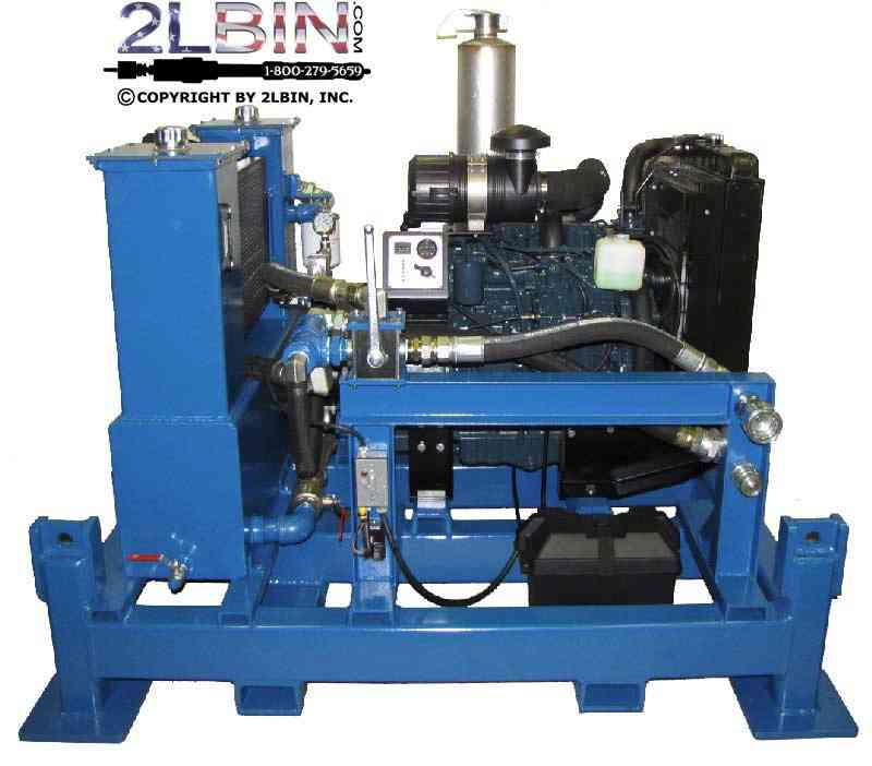 35 HP Diesel Hydraulic Power Pack