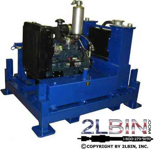 85 HP Diesel Hydraulic Power Pack