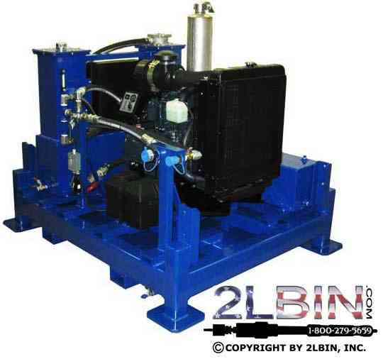 83Hp Diesel Hydraulic Power Unit