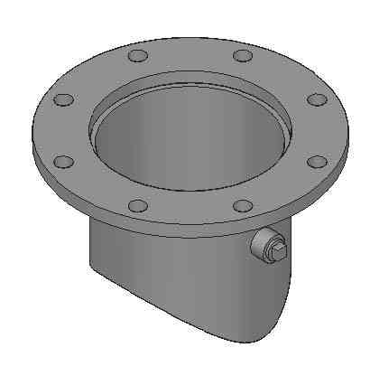 416 Type 3 Flanged Nozzle