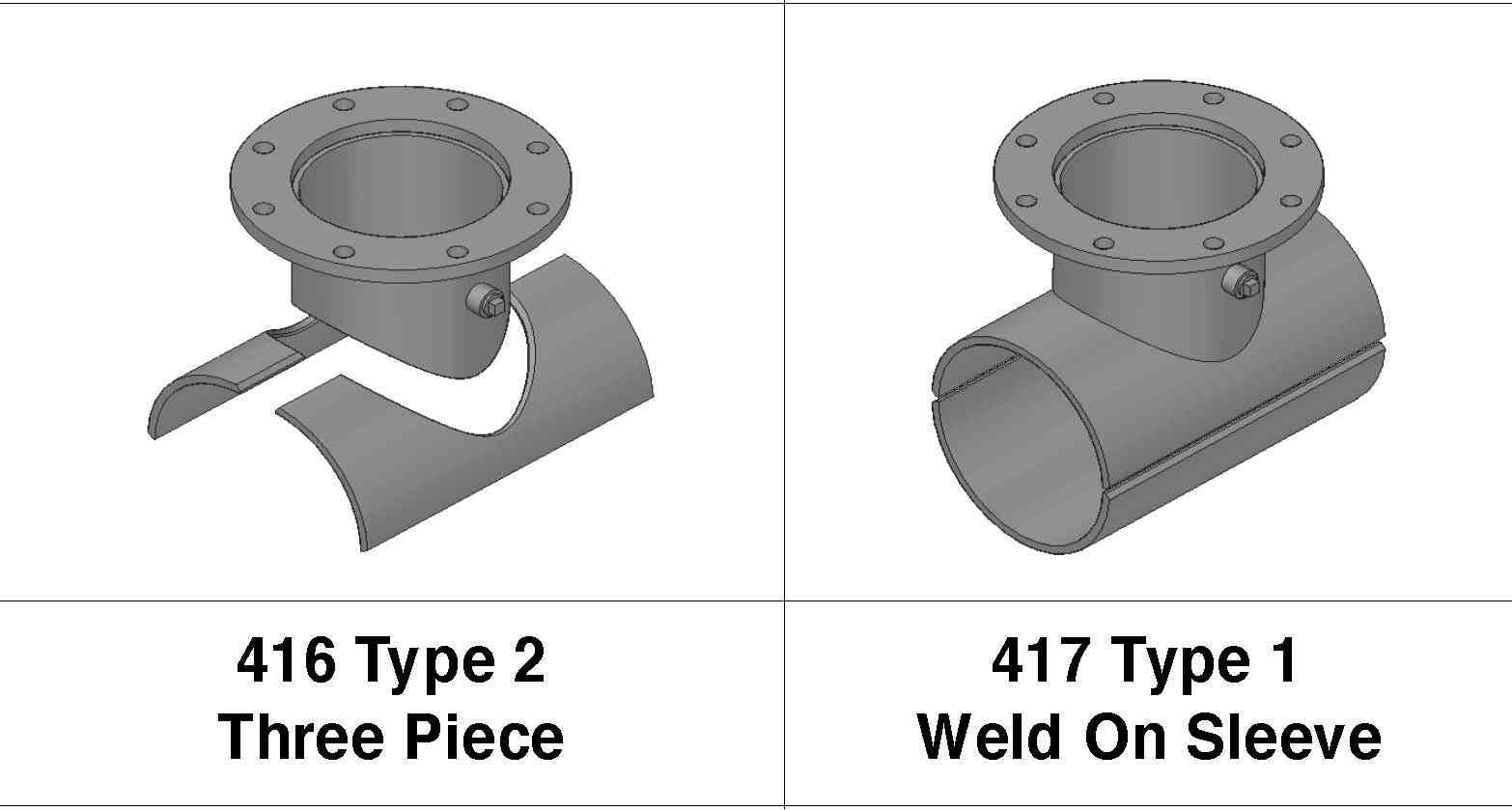 2-3 Piece Split Weld Fitting Free Quote