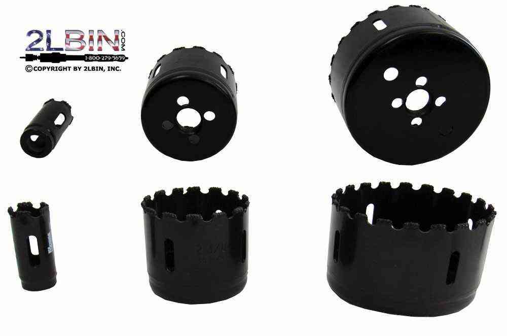 Tungsten Carbide Grit Hole Saw Cutters for Abrasive Pipe