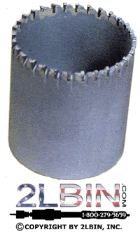 Double-Tooth .125 Deep Hole Saw