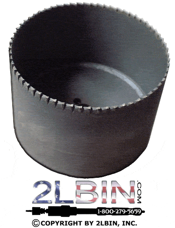 Click to magnify/shrink .125 Cutters carbide Hole Saw