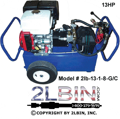 13Hp Gas Hydraulic Power Unit