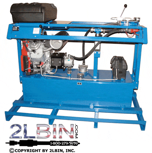 24HP Gas Power Hydraulic Power Packs and units