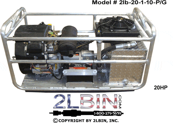 20Hp Propane Hydraulic Power Unit