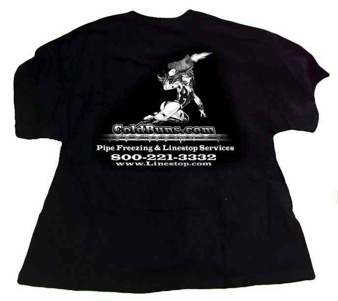 Click to magnify/shrink IFT Coldbuns Back T-Shirt Design