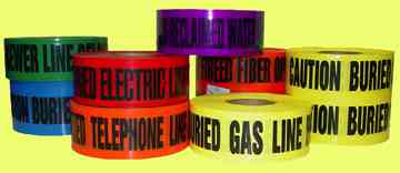 Non-Detectable Underground Marking Tape