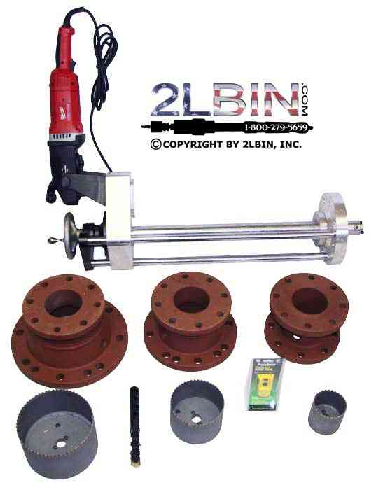T-24e Hot Tapping Machine Complete Kit